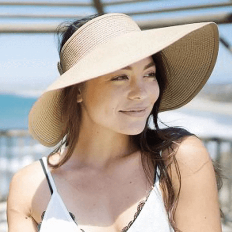 HiTails™ Straw Brim Open Top Hat