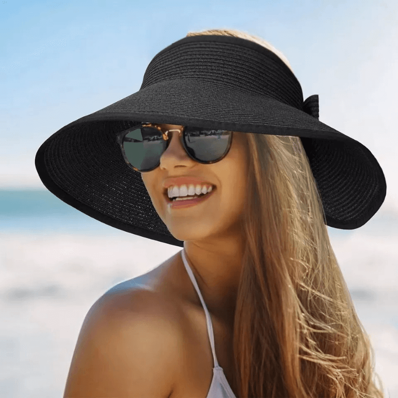 HiTails™ Straw Brim Open Top Hat