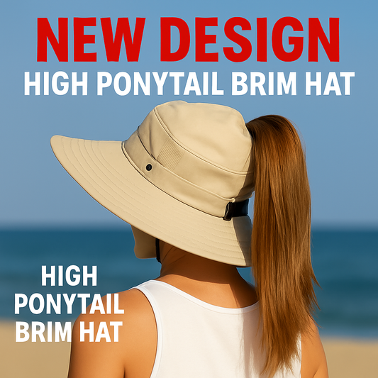 HiTails™ Extra High Pony Brim Hat
