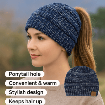 HiTails™ Ponytail Beanie