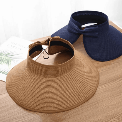 HiTails™ Straw Brim Open Top Hat